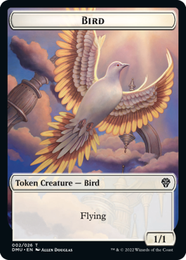 Bird 002/026 Dominaria United Token