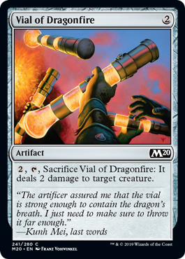 Core Set 2020 241/280 Vial of Dragonfire