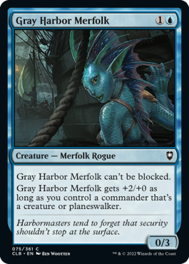 Battle for Baldur's Gate 075/361 Gray Harbor Merfolk