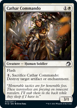 Innistrad: Midnight Hunt 010/277 Cathar Commando