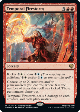 Dominaria United 147/281 Temporal Firestorm