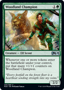 Core Set 2020 204/280 Woodland Champion