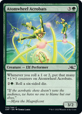 Unfinity 130/244 Atomwheel Acrobats