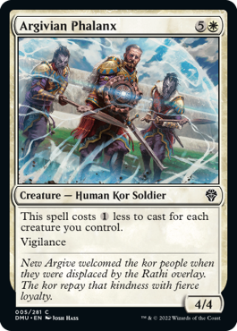 Dominaria United 005/281 Argivian Phalanx