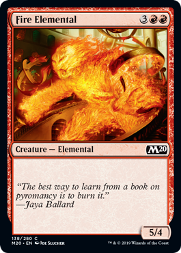 Core Set 2020 138/280 Fire Elemental