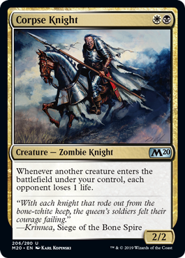 Core Set 2020 206/280 Corpse Knight