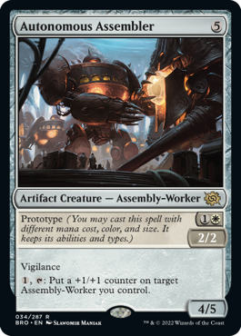 The Brothers' War 034/287 Autonomous Assembler (Foil)