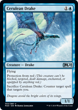 Core Set 2020 053/280 Cerulean Drake