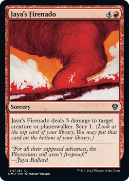 Dominaria United 134/281 Jaya's Firenado