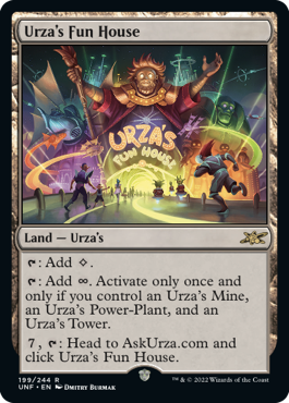 Unfinity 199/244 Urza's Fun House