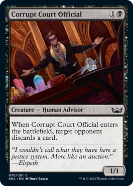 Streets of New Capenna 070/281 Corrupt Court Official (Foil)