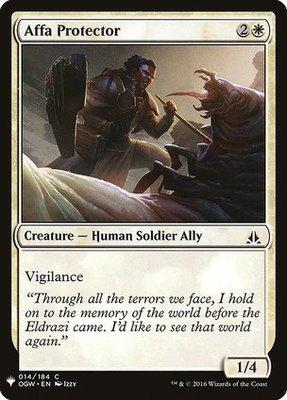 The List - Oath of the Gatewatch 014/184 Affa Protector