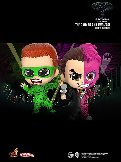 Batman Forever - The Riddler and Two-Face - Hot Toys Cos Baby - COSB720