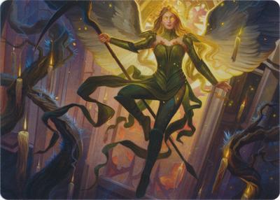 Innistrad Midnight Hunt Art Series 68/81 Sigarda, Champion of Light - Howard Lyon