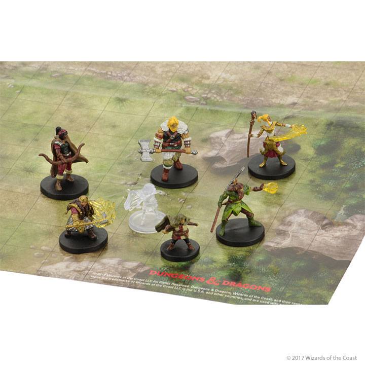 Dungeons & Dragons Icons of the Realms Miniatures 7-Pack Epic Level Starter