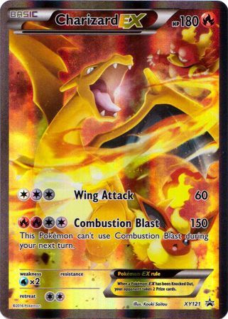 XY Promo XY121 Charizard EX (Full Art)